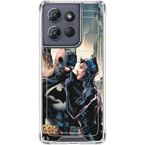 DC Comics Batman Hush 15th Anniversary Deluxe Edition Cover by Jim Lee Moto G Play 5G (2025) Clear Case